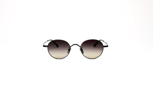 8691 – Handmade Round Titanium Sunglasses | EDL Eyewear